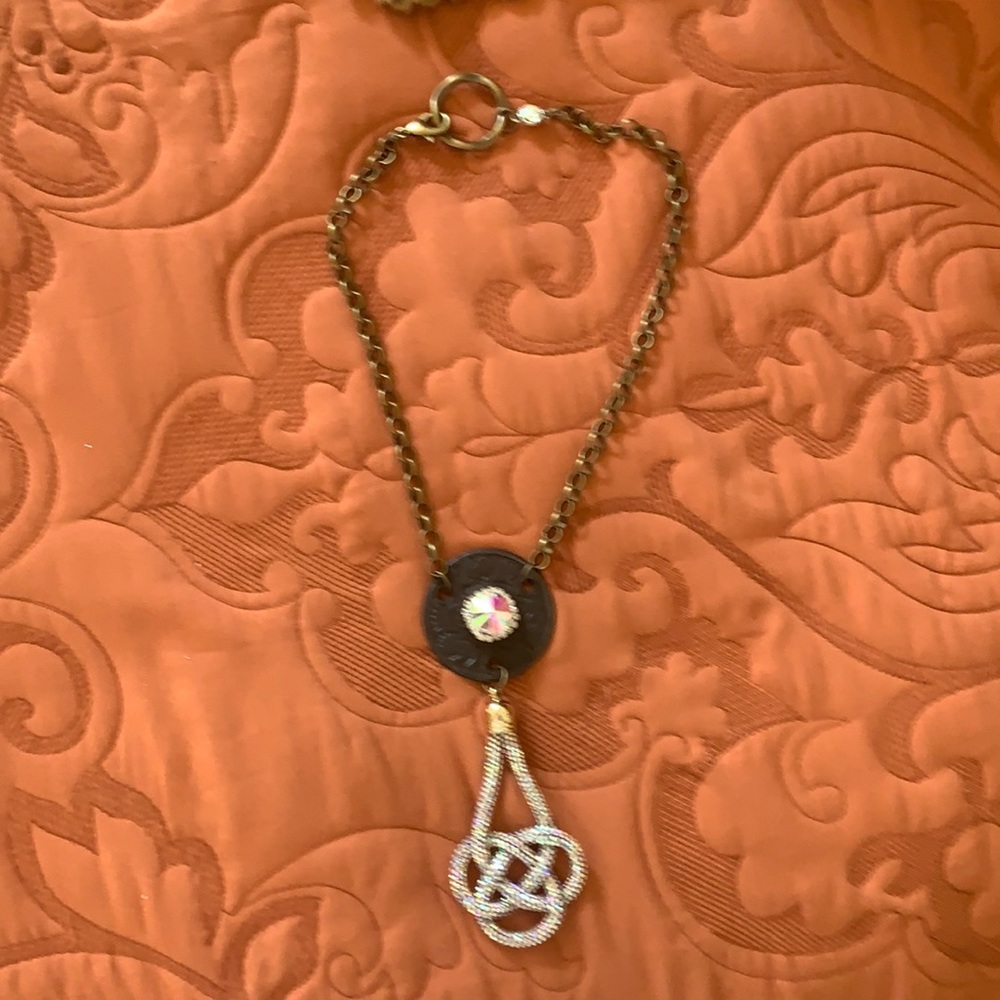 New never worn. Art By Amy Tie the Knot necklace